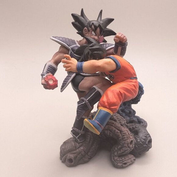 Mini Figure Bonus Parts Tarres Vs Son Goku Dragon Ball Capsule Fierce Battle Th - Picture 2 of 10